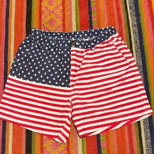 Chubbies Red, White, and Blue Star Stripe Men's Shorts
